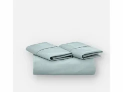 Morfeo Descanso Funda nórdica verde agua 105x190/200 - 100% algodón orgánico premium Verde claro