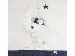 Sauthon Funda nórdica 100x135cm y funda de almohada en algodón