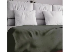 Soleil d'ocre Funda para cama o sofá 180x220 cm ADELE caqui, por