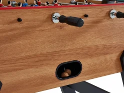 New Futbolín color roble de MDF - Ancho 153 x Prof. 77.6 x Alt. 96 cm - PAULO Futbolín
