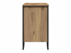 Sale vidaxl Gabinete de Lavabo para Baño Roble artesanal 60 x 35 x 60 cm Marru00f3n
