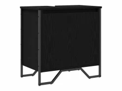 Best Gabinete de Lavabo para Baño Roble 60 x 35 x 60 cm Conjunto De Baño