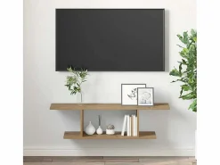 Clicnbuy Gabinete de TV Marrón 103 x 30 x 26.5 cm Madera contrachapada