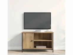 New Gabinete de TV Roble artisan 80 x 40 x 50 cm Mueble Tv