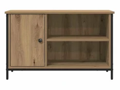 New Gabinete de TV Roble artisan 80 x 40 x 50 cm Mueble Tv