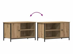 New Gabinete de TV Roble artisan 80 x 40 x 50 cm Mueble Tv