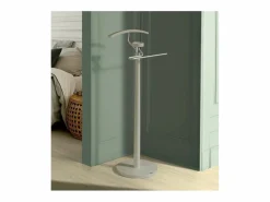 Outlet Galan 338 cromo satinado lacado en vison. 112 cm(alto), 46 cm(ancho), 34 cm(fondo) Beige