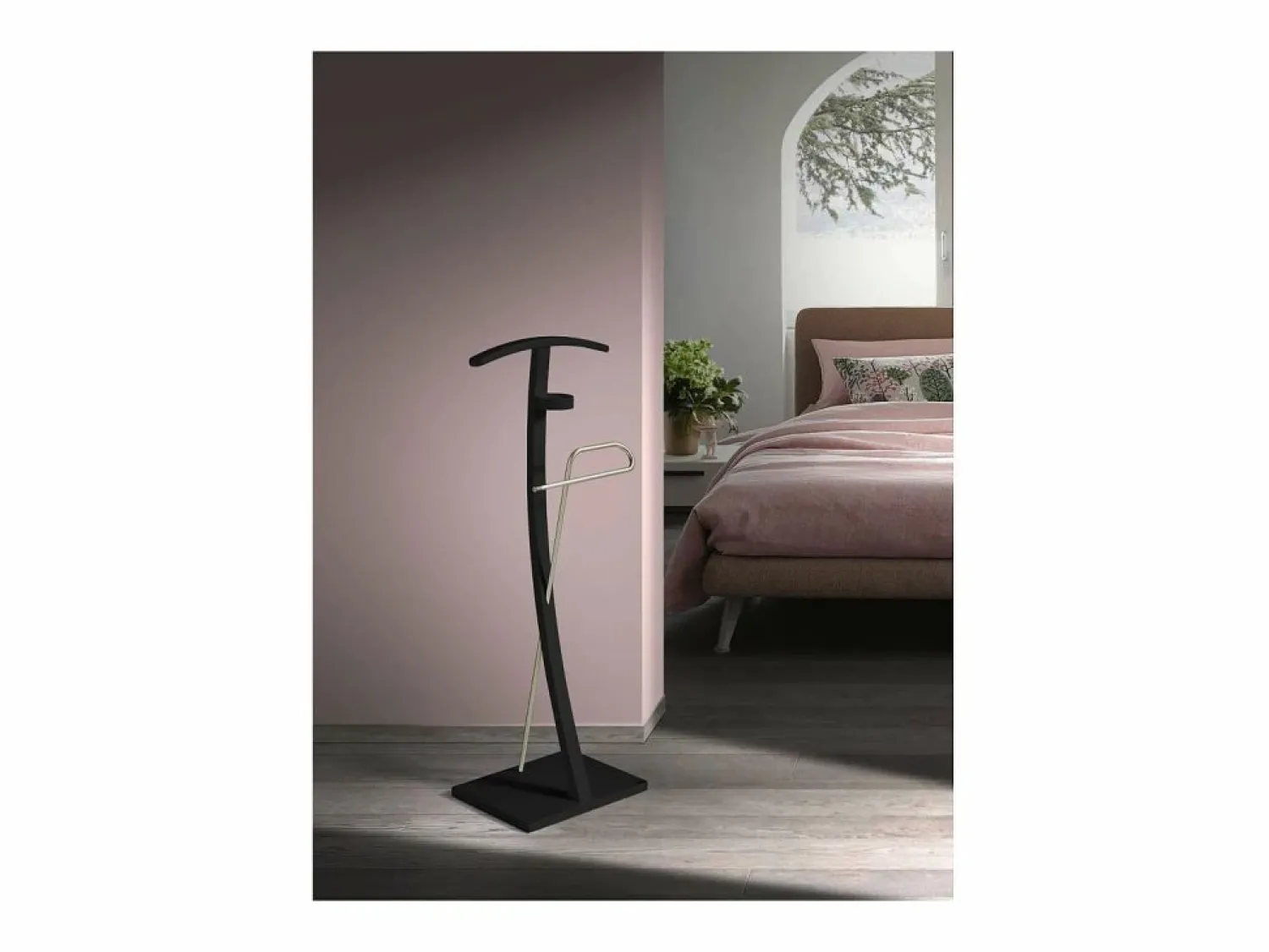 Discount Galan 396 herraje cromo satinado lacado , 113 cm(alto)40 cm(ancho)28 cm(largo) Negro