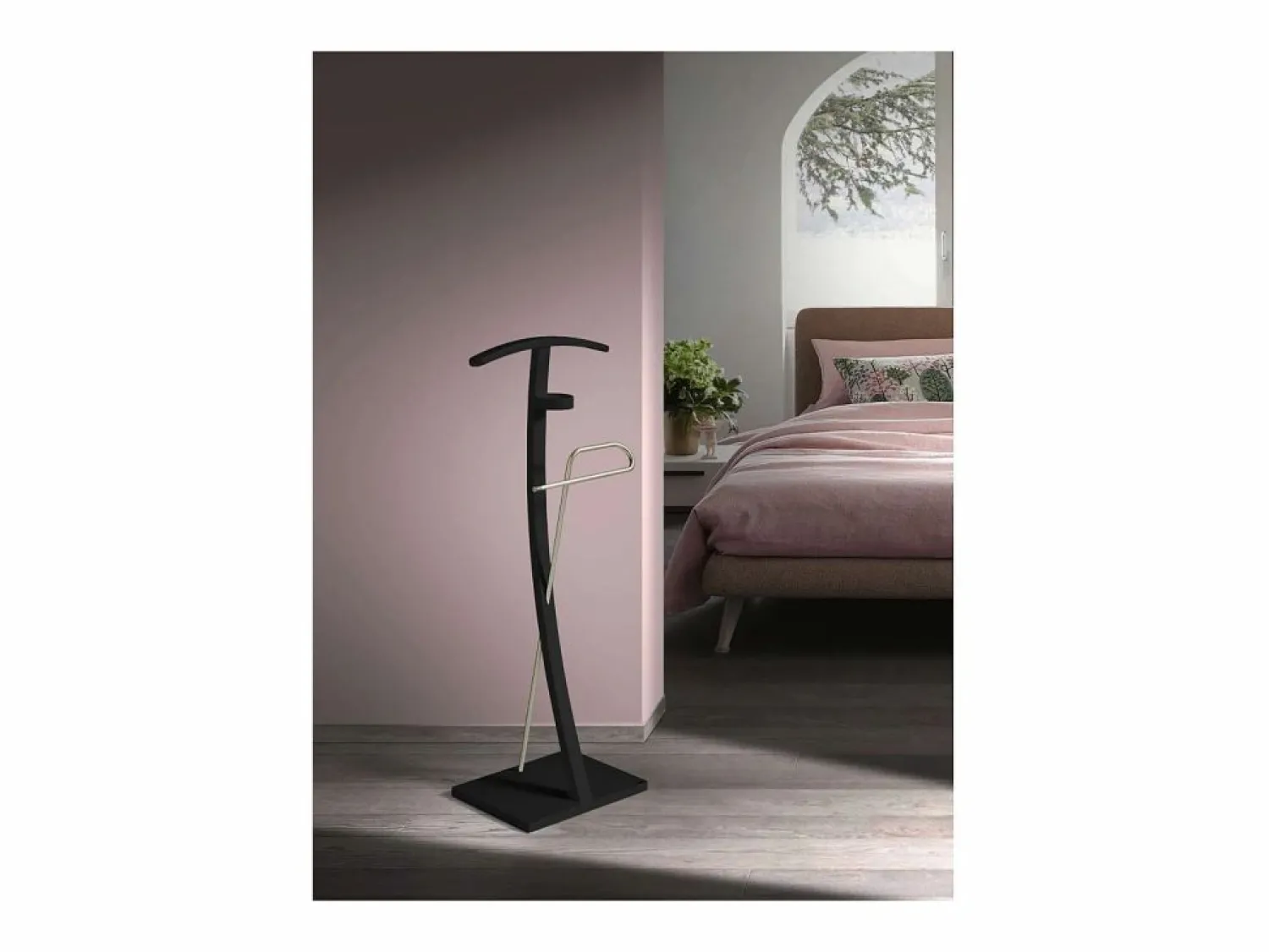 Discount Galan 396 herraje cromo satinado lacado , 113 cm(alto)40 cm(ancho)28 cm(largo) Negro