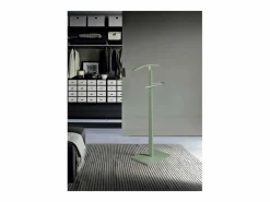 Clearance Galan 303 herraje cromo satinado y madera color . 114 cm (alto), 48 cm (ancho), 28 cm Galán De Noche