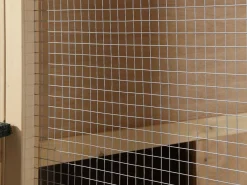 Outlet Gallinero, caseta con cerca de madera- 8 gallinas -Ancho 201 x Alt. 171- natural y verde - GALLUS Cama De Animales De Compañía