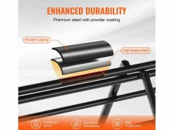 Clearance Gallinero Portátil para Exteriores SucceBuy (600 × 400 × 61.5 cm) Negro