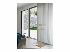 New Galán 356 herraje cromo satinado lacado en color roble, 110 cm(alto)47 cm(ancho)34 cm(lar Galán De Noche