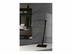 Hot Galán 310 herraje cromo satinado lacado wengué, 115cm(alto) 48cm(ancho) 28cm(largo) Galán De Noche