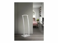 Clearance Galán 385 herraje cromo satinado lacado , 117cm(alto) 40cm(ancho) 28cm(largo) Blanco