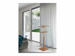 Galán 356 herraje cromo satinado lacado en color cerezo, 110 cm(alto)47 cm(ancho)34 cm(la Galán De Noche