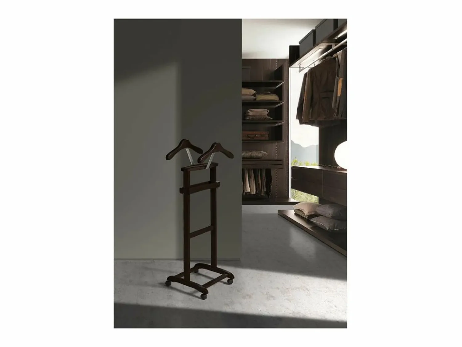 Online Galán de noche clásico 354 lacado en color wengue, 110cm(alto) 47cm(ancho) 35cm(largo) Marru00f3n