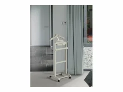 Outlet Galán de noche clásico 353 lacado en color visón, 110cm(alto) 47cm(ancho) 35cm(largo) Beige