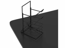 Hot Garden Furniture - Escritorio gaming con patas en forma de Y 90x60x75 cm Negro