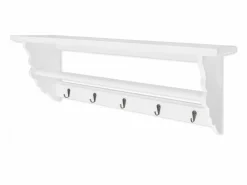 Garden Furniture - Perchero estilo barroco MDF Blanco