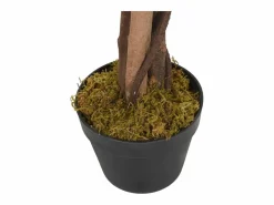 Hot Glicina artificial 560 hojas 80 cm y blanco Planta Artificial