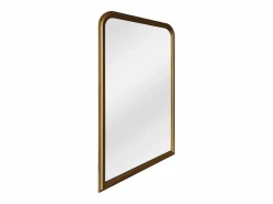 Online Gran espejo de madera de paulownia - L. 120 x H. 190 cm - efecto latón - HELOISE Espejo De Pared|Espejo