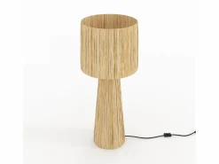 Outlet Gran lámpara de hoja de palma - Soléa Lámpara De Mesa
