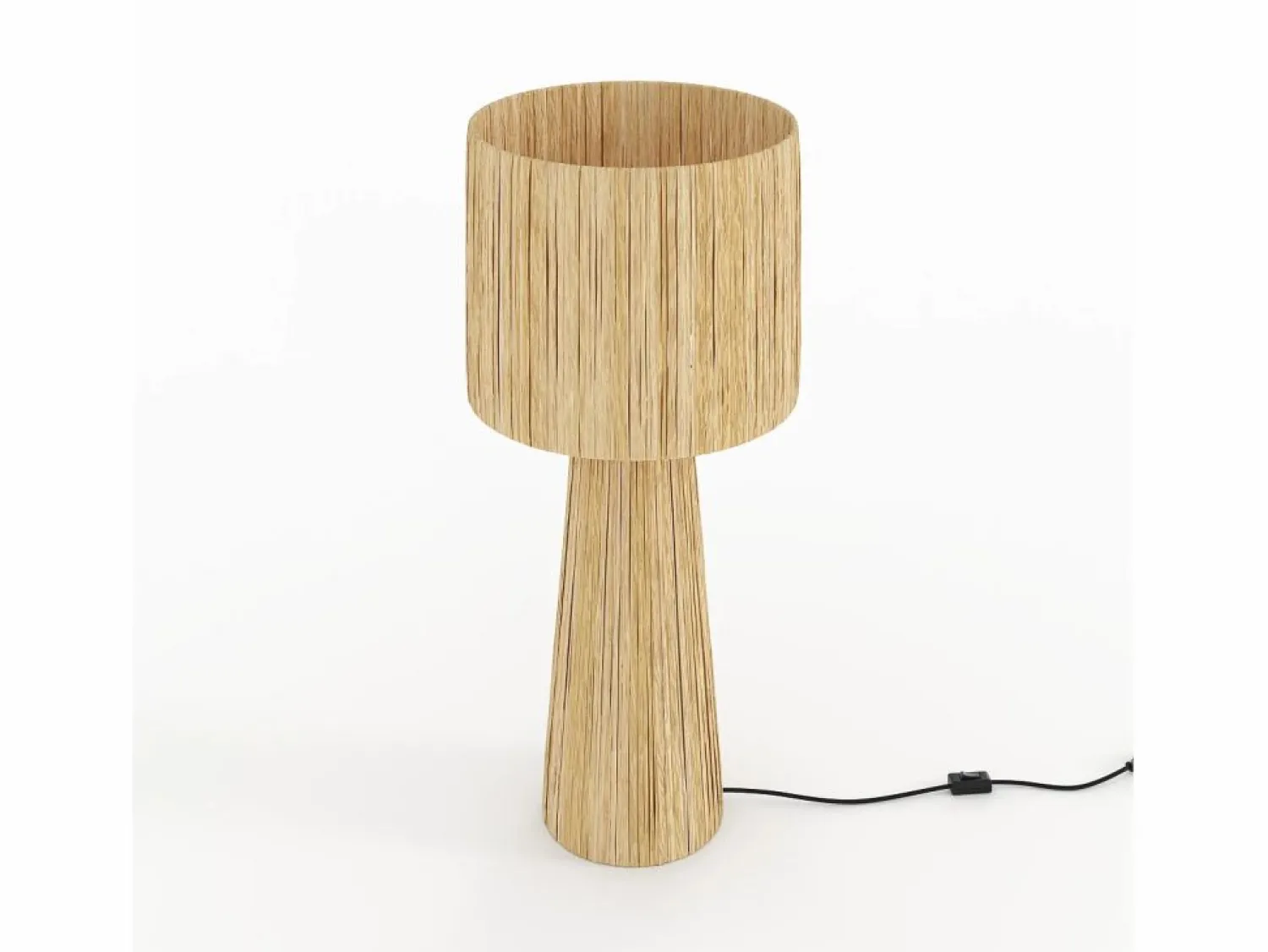 Outlet Gran lámpara de hoja de palma - Soléa Lámpara De Mesa