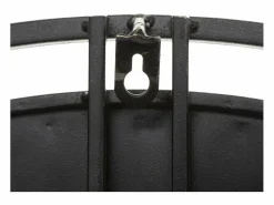 Discount Atmosphera Gran Reloj de Pared de Metal Dorado D 70 cm Soul - Silencioso y de Moda Negro