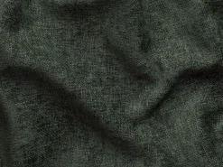 Online Gran sofá cama rinconera izquierda panorámico en tela texturizada verde abeto DAVISO Sofá Xxl