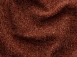 Vente-unique Gran sofá cama rinconera izquierda panorámico en tela texturizada DAVISO