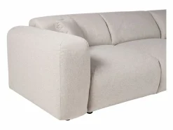 Maison Céphy Gran sofá rinconera derecha de tela POGNI de