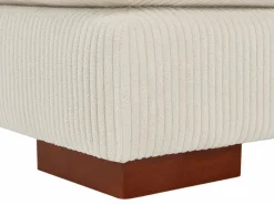 Online Gran sofá rinconera panorámico + puf de pana SPERONE de Pascal Morabito Sofá Modular|Sofá Xxl