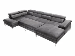 New Gran Sofá rinconera panorámico convertible terciopelo SEPINA Pascal Morabito Sofá Xxl