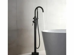 Rea Grifo De Bañera De Suelo Lungo Black