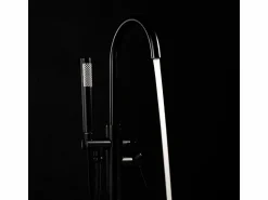 Rea Grifo De Bañera De Suelo Lungo Black