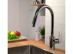 Best HANSGROHE Grifo de cocina con Focus M41 240 chorro cromado de 2 chorros Gris claro