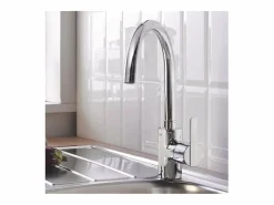 Best GROHE Grifo de cocina cromado Feel Quickfix Gris claro