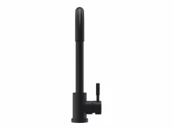 Sale Vente-unique Grifo de cocina de acero inoxidable - mate - ROMILY Negro
