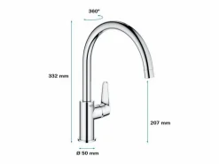 Best Grifo de cocina Start Curve Quickfix cromado Grifo De Cocina