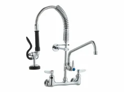 Online Grifo de Cocina SucceBuy para Fregadero de Montaje en Pared - Con Rociador de Prelavado, 53.3 cm Grifo De Cocina