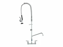 Grifo de Cocina SucceBuy para Fregadero de Montaje en Pared - Con Rociador de Prelavado, 111.8 cm