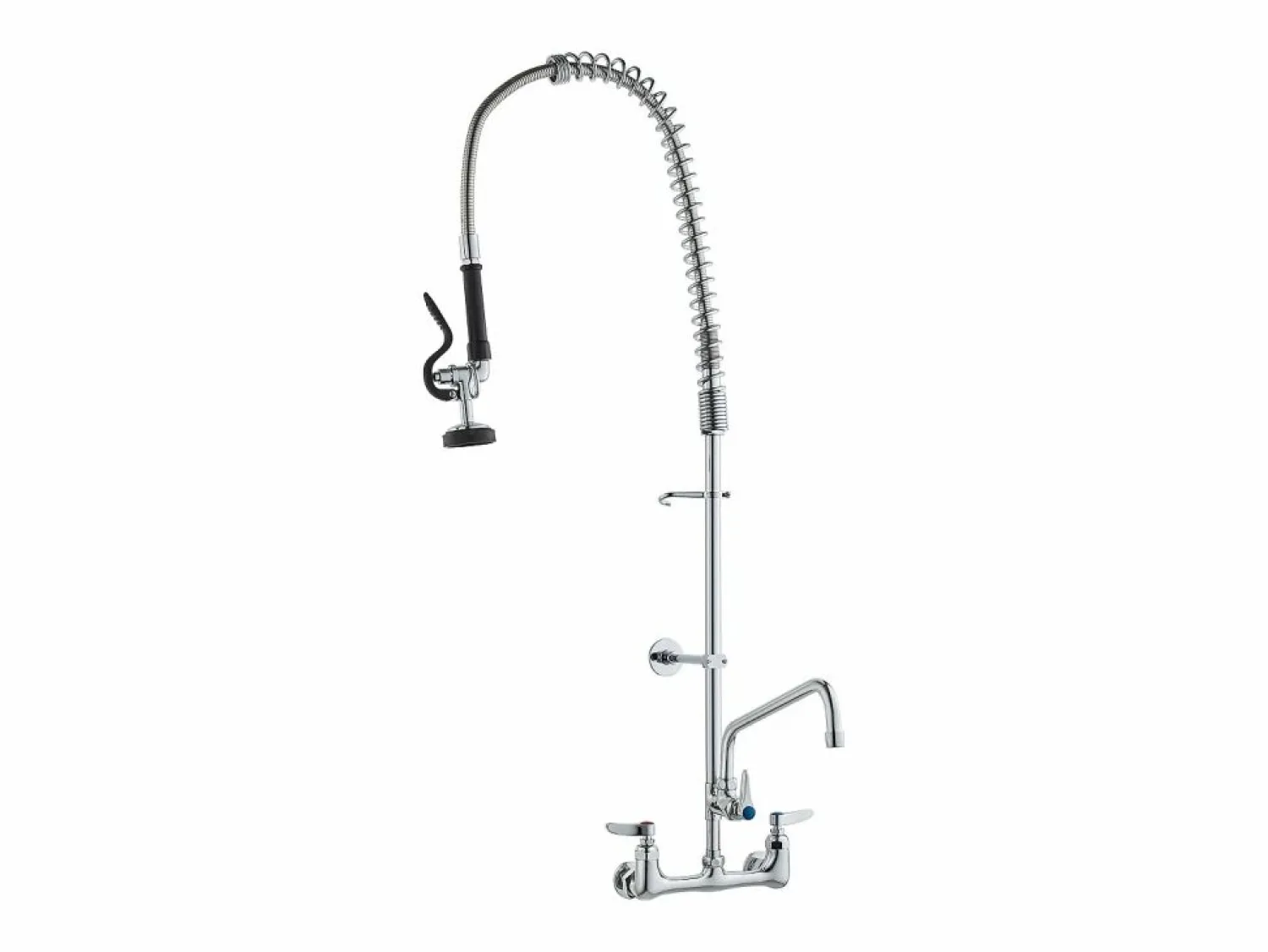 Grifo de Cocina SucceBuy para Fregadero de Montaje en Pared - Con Rociador de Prelavado, 111.8 cm
