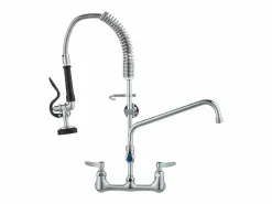 Outlet Grifo de Cocina SucceBuy para Fregadero de Montaje en Pared - Con Rociador de Prelavado, 63.5 cm Grifo De Cocina