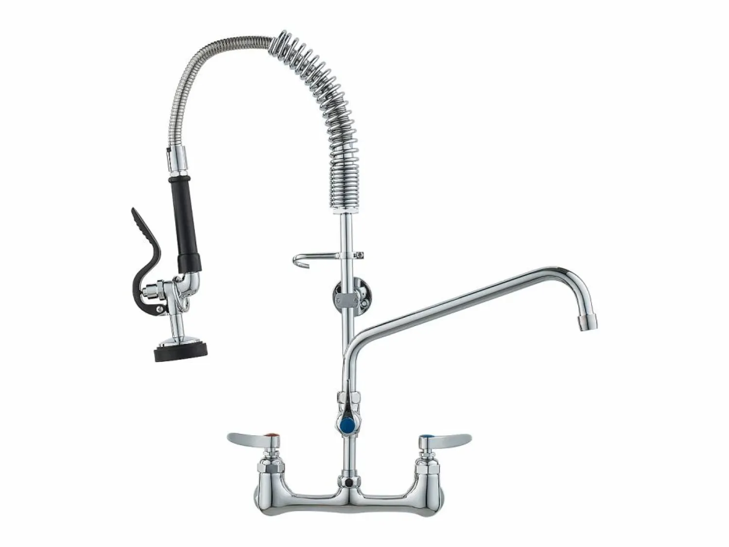 Outlet Grifo de Cocina SucceBuy para Fregadero de Montaje en Pared - Con Rociador de Prelavado, 63.5 cm Grifo De Cocina
