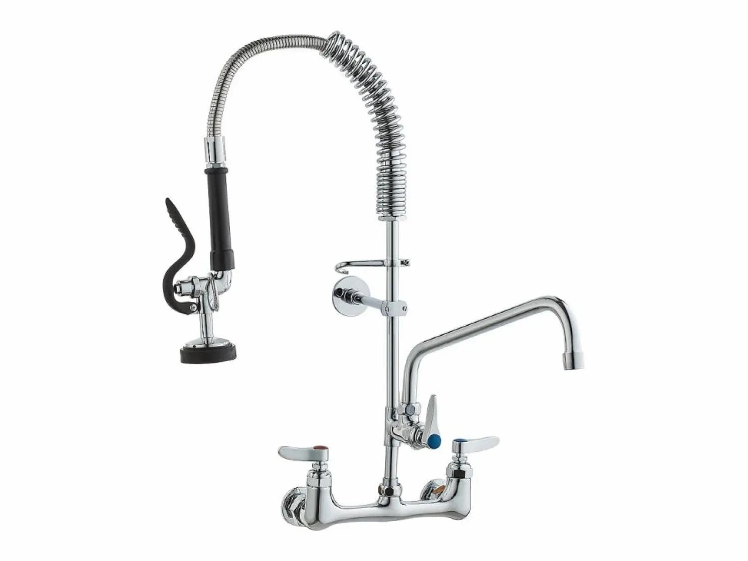 Outlet Grifo de Cocina SucceBuy para Fregadero de Montaje en Pared - Con Rociador de Prelavado, 63.5 cm Grifo De Cocina