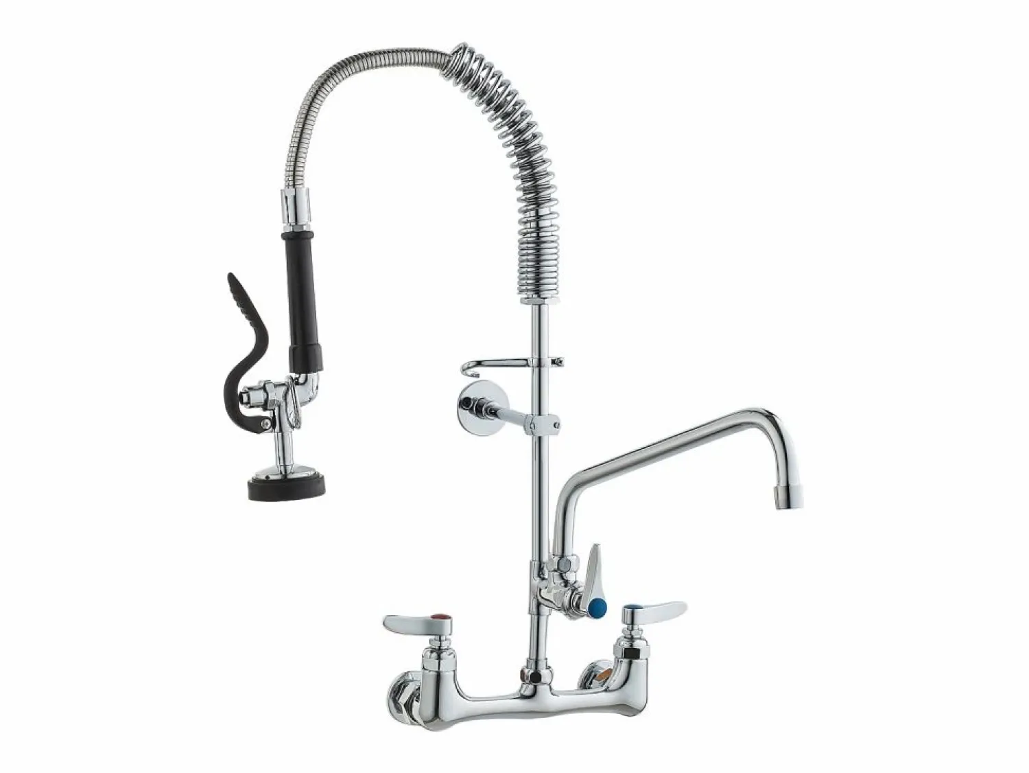 Outlet Grifo de Cocina SucceBuy para Fregadero de Montaje en Pared - Con Rociador de Prelavado, 63.5 cm Grifo De Cocina