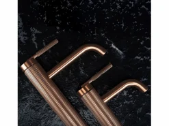 Sale Rea Grifo De Lavabo Argon High Brush Copper Cobrizo