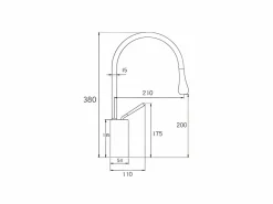Best Grifo lavabo giratorio monomando CALGARY 38 oro cepillado Grifo