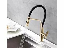 Rea Grifo Para Cocina Castor Black/Gold